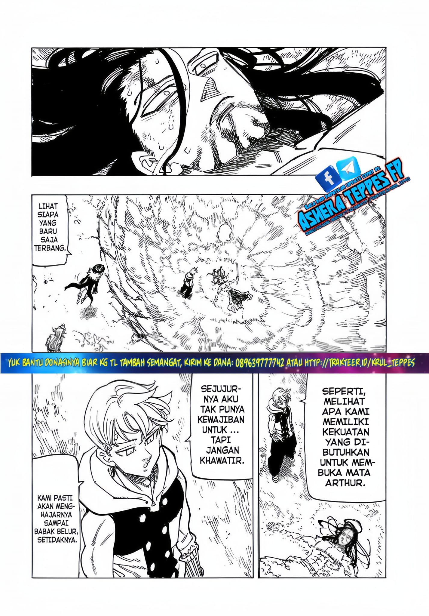 Halaman 17 dari Mokushiroku no Yonkishi Chapter 125