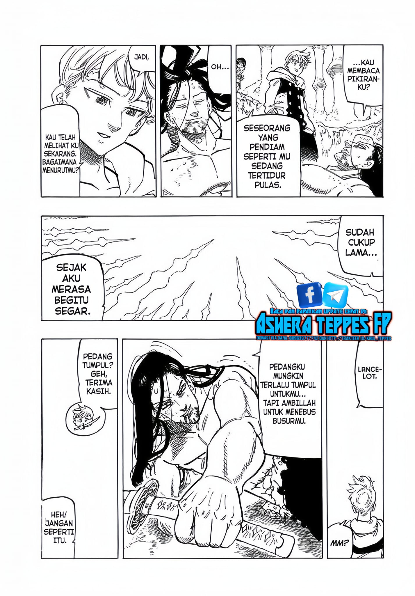 Halaman 18 dari Mokushiroku no Yonkishi Chapter 125