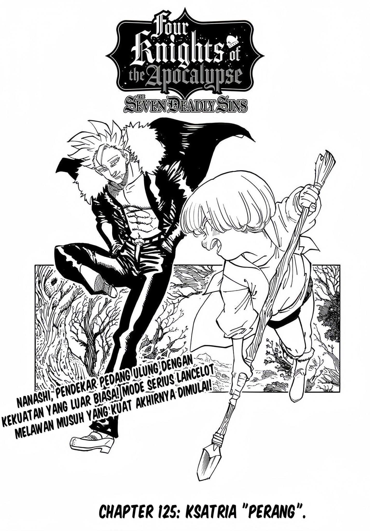 Halaman 2 dari Mokushiroku no Yonkishi Chapter 125