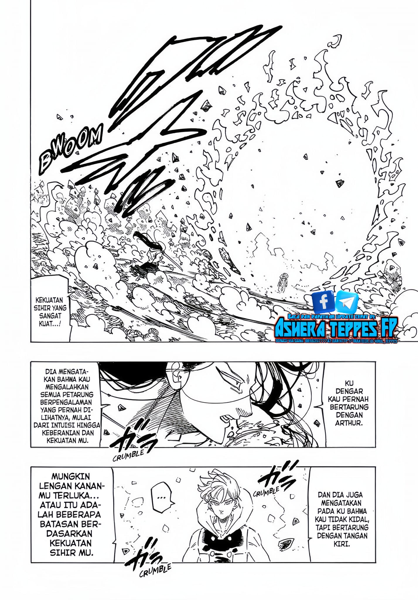 Halaman 3 dari Mokushiroku no Yonkishi Chapter 125