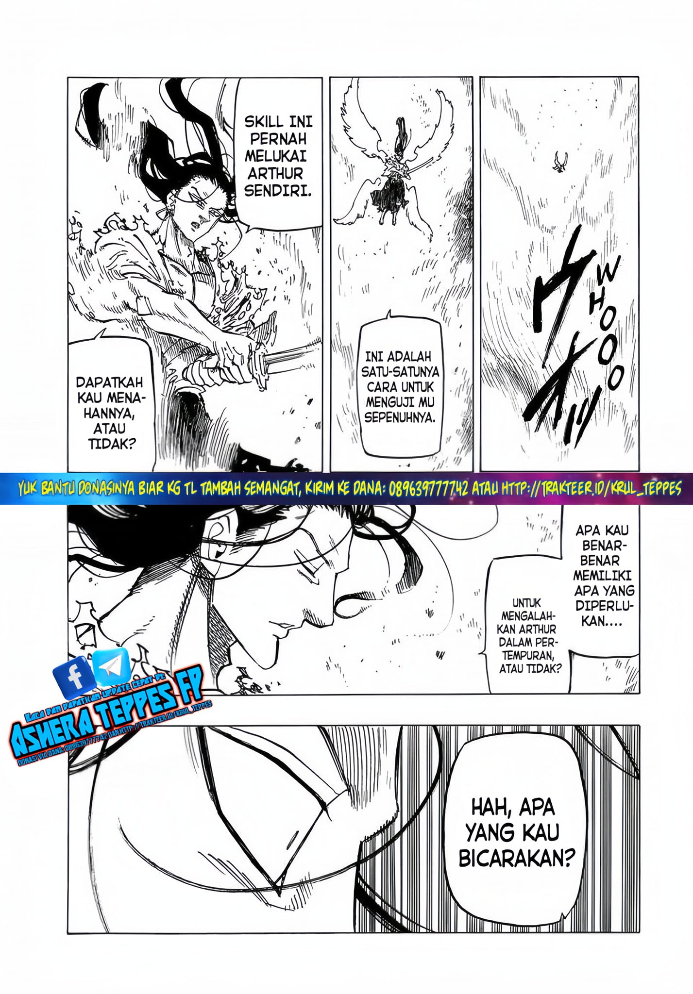 Halaman 9 dari Mokushiroku no Yonkishi Chapter 125