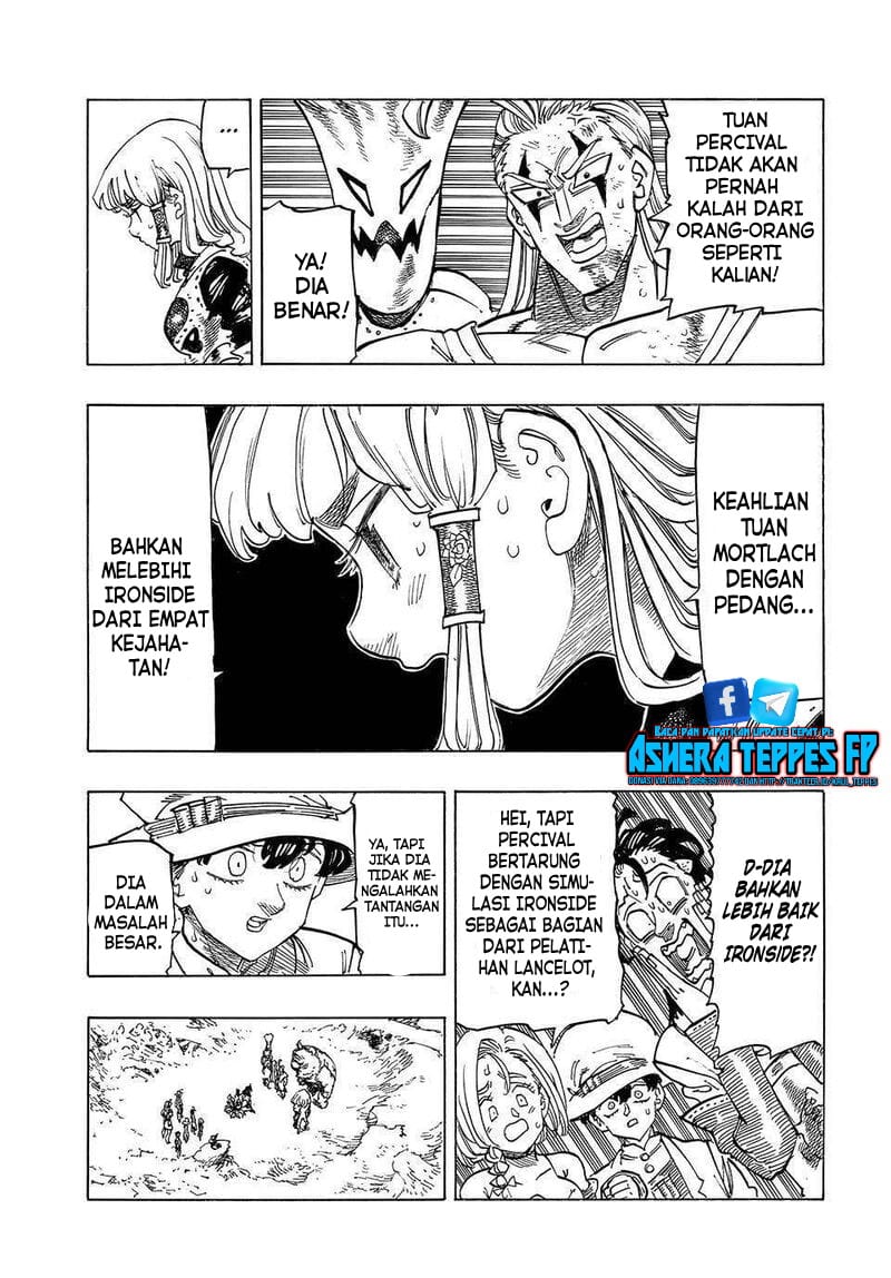 Halaman 10 dari Mokushiroku no Yonkishi Chapter 126