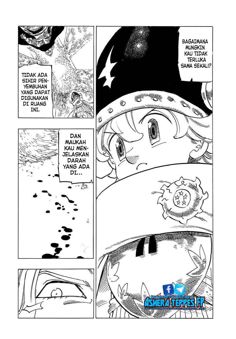Halaman 14 dari Mokushiroku no Yonkishi Chapter 126