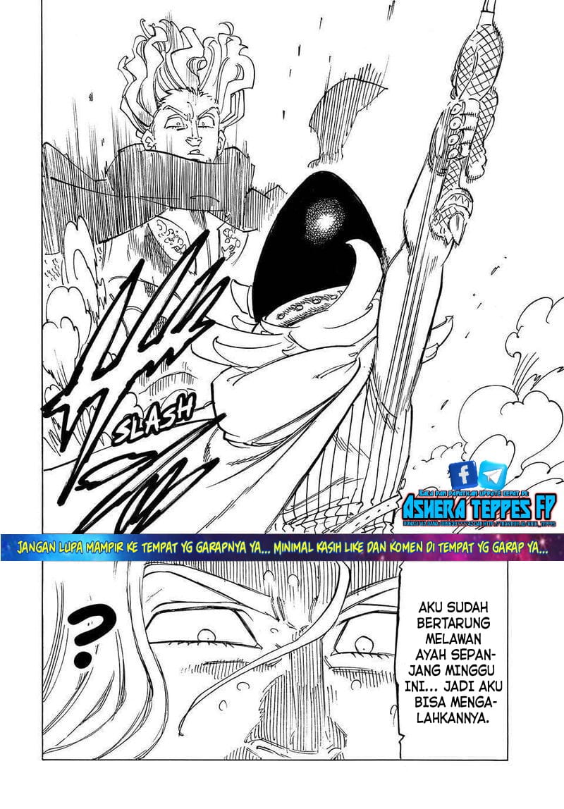 Halaman 18 dari Mokushiroku no Yonkishi Chapter 126