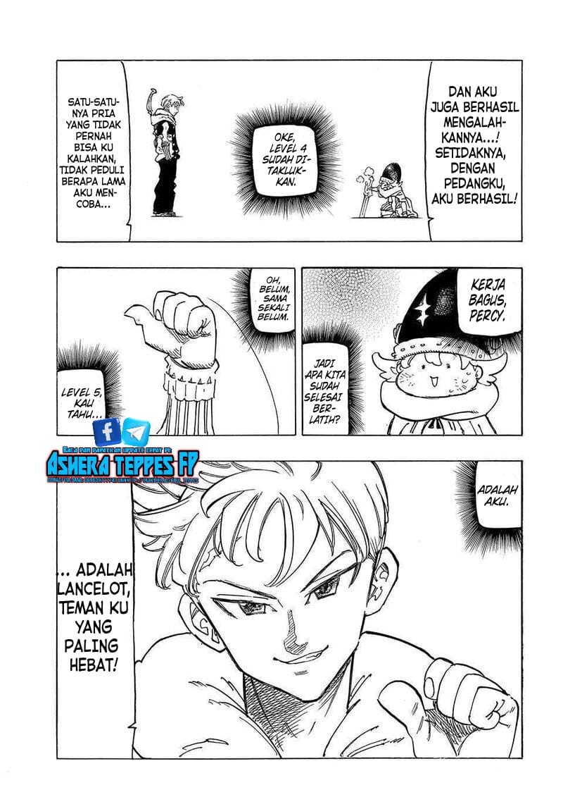 Halaman 19 dari Mokushiroku no Yonkishi Chapter 126