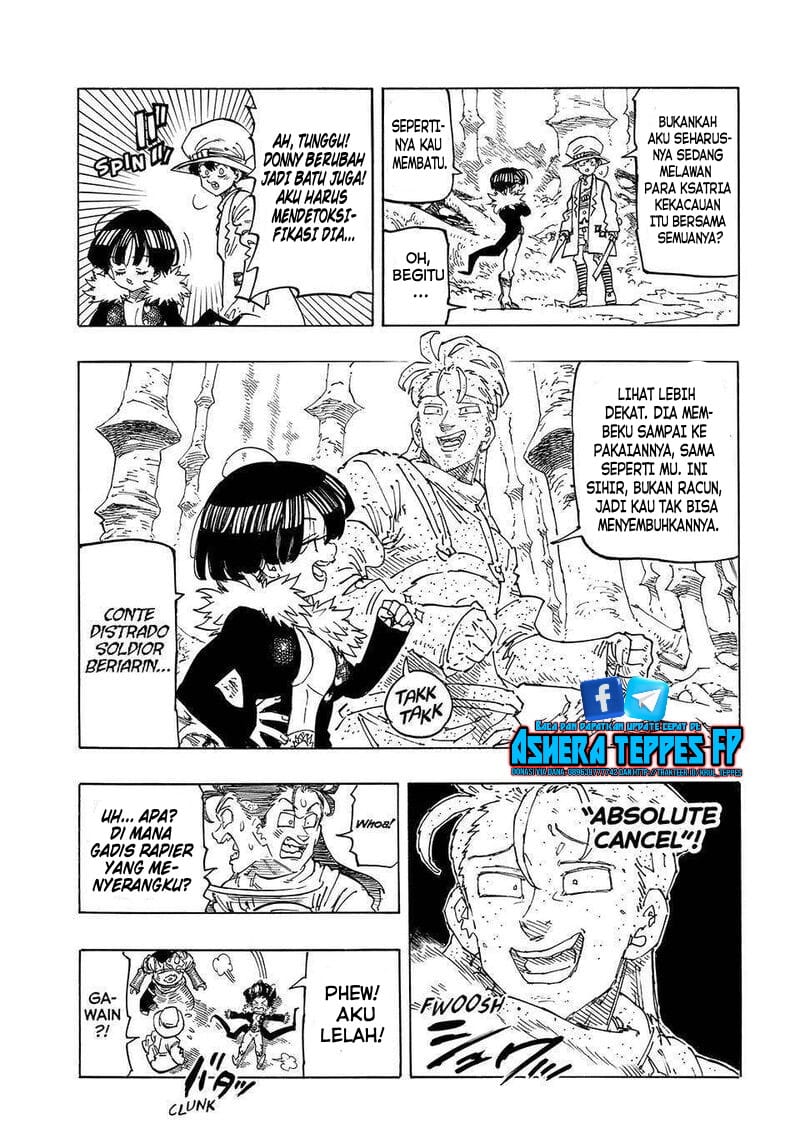 Halaman 4 dari Mokushiroku no Yonkishi Chapter 126