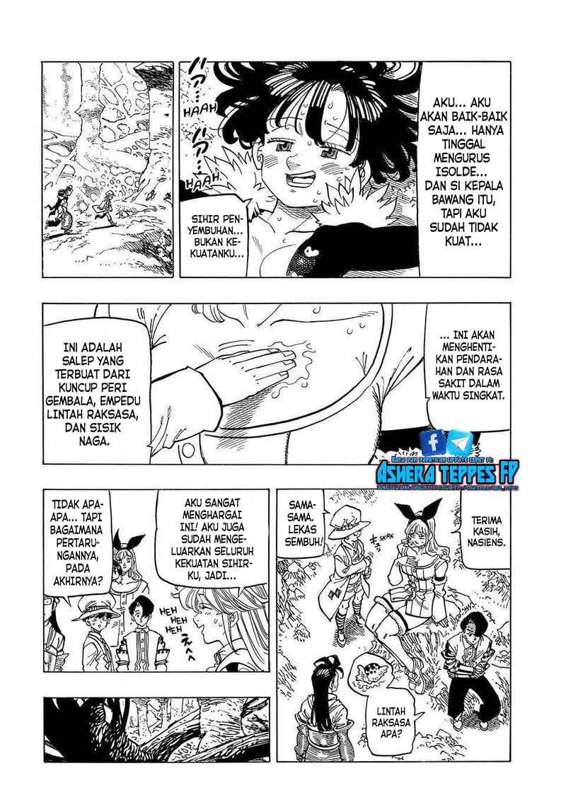 Halaman 5 dari Mokushiroku no Yonkishi Chapter 126