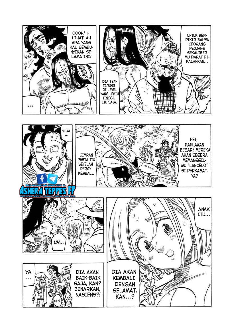 Halaman 8 dari Mokushiroku no Yonkishi Chapter 126