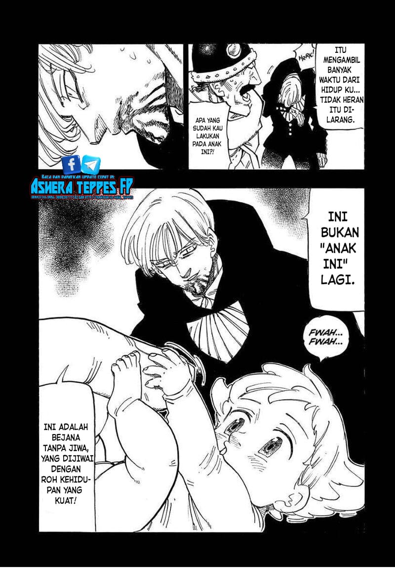Halaman 13 dari Mokushiroku no Yonkishi Chapter 127
