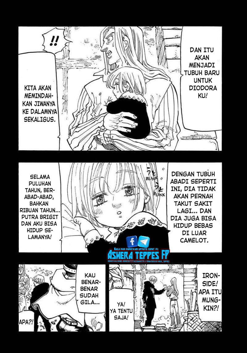 Halaman 14 dari Mokushiroku no Yonkishi Chapter 127