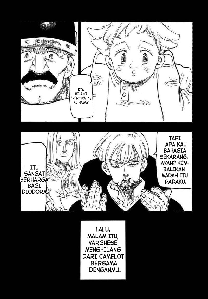 Halaman 17 dari Mokushiroku no Yonkishi Chapter 127