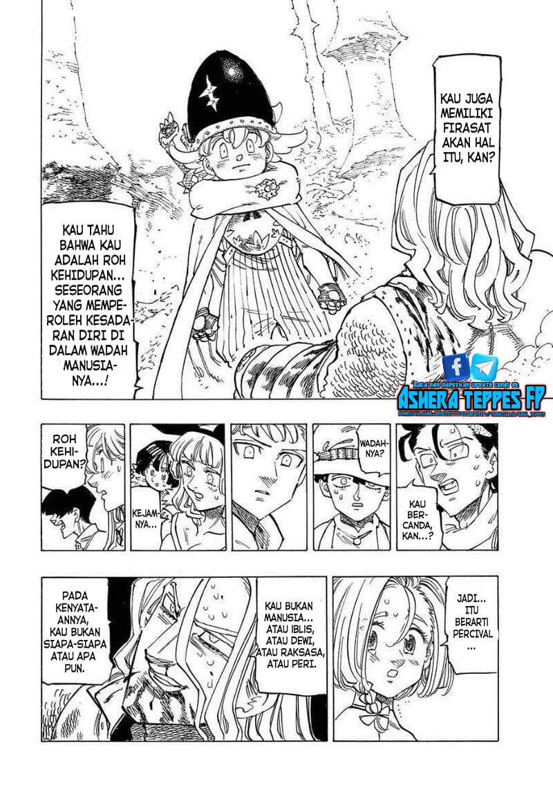 Halaman 18 dari Mokushiroku no Yonkishi Chapter 127