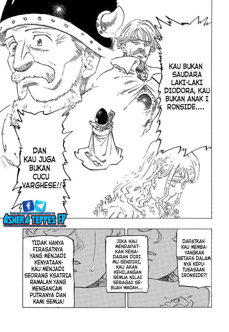 Halaman 19 dari Mokushiroku no Yonkishi Chapter 127