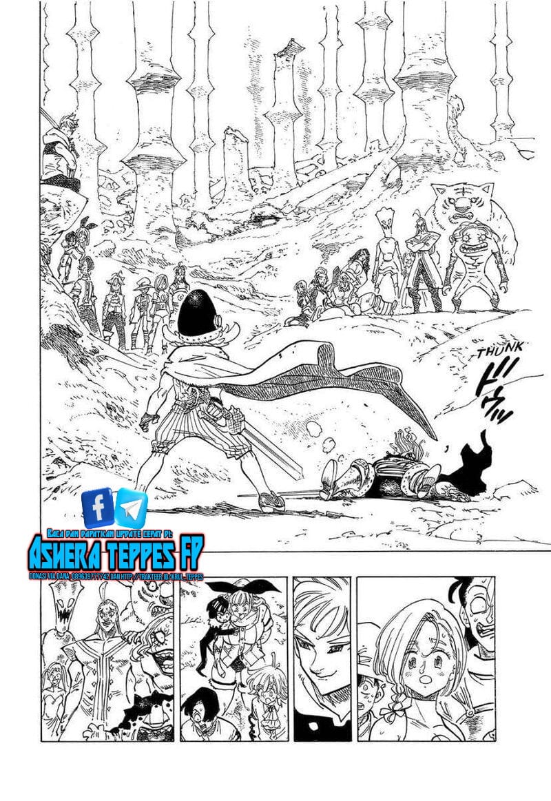 Halaman 5 dari Mokushiroku no Yonkishi Chapter 127