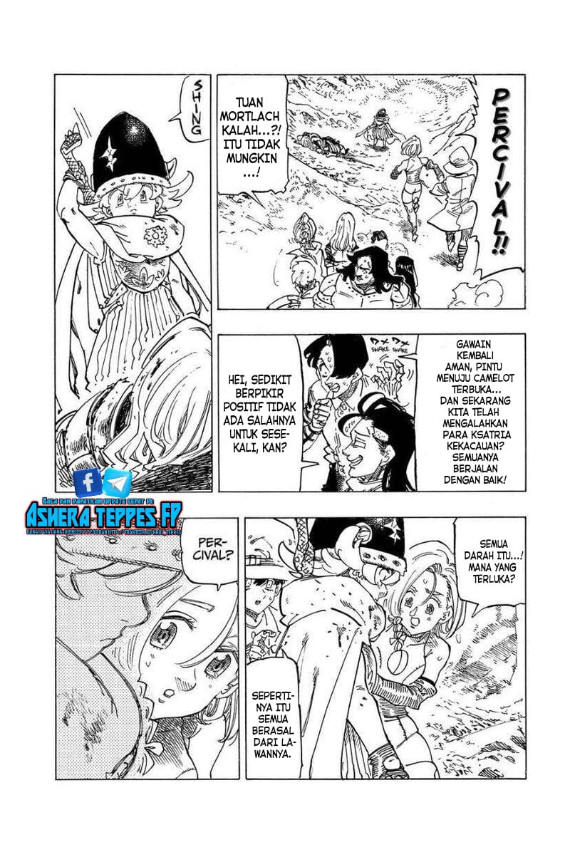 Halaman 6 dari Mokushiroku no Yonkishi Chapter 127