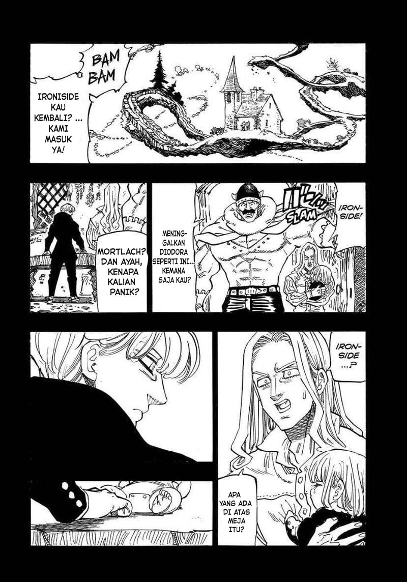 Halaman 8 dari Mokushiroku no Yonkishi Chapter 127