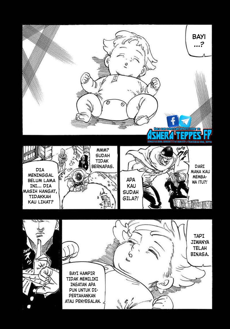 Halaman 9 dari Mokushiroku no Yonkishi Chapter 127