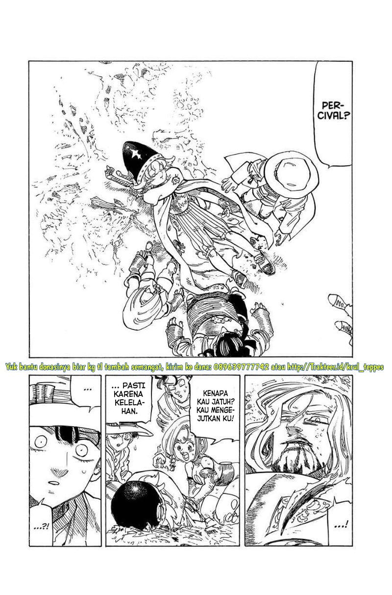 Halaman 11 dari Mokushiroku no Yonkishi Chapter 128