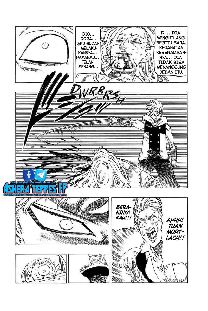 Halaman 15 dari Mokushiroku no Yonkishi Chapter 128