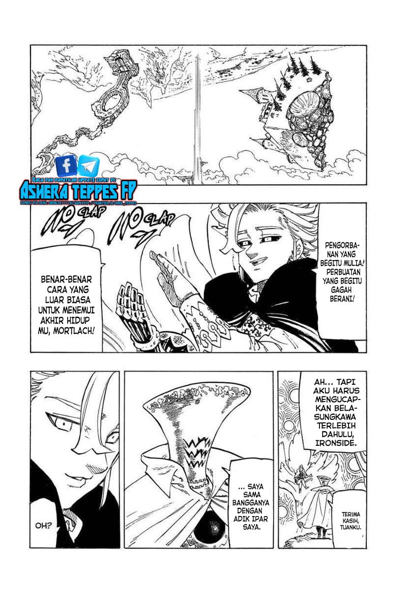 Halaman 17 dari Mokushiroku no Yonkishi Chapter 128