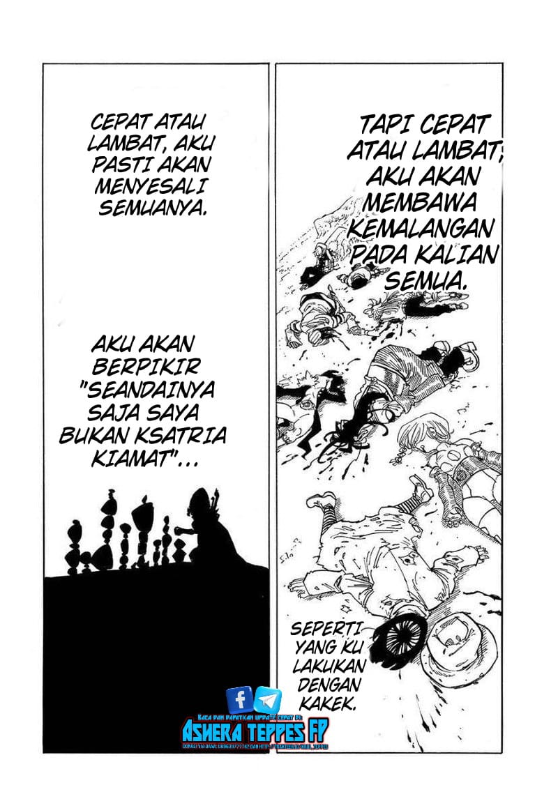 Halaman 7 dari Mokushiroku no Yonkishi Chapter 128