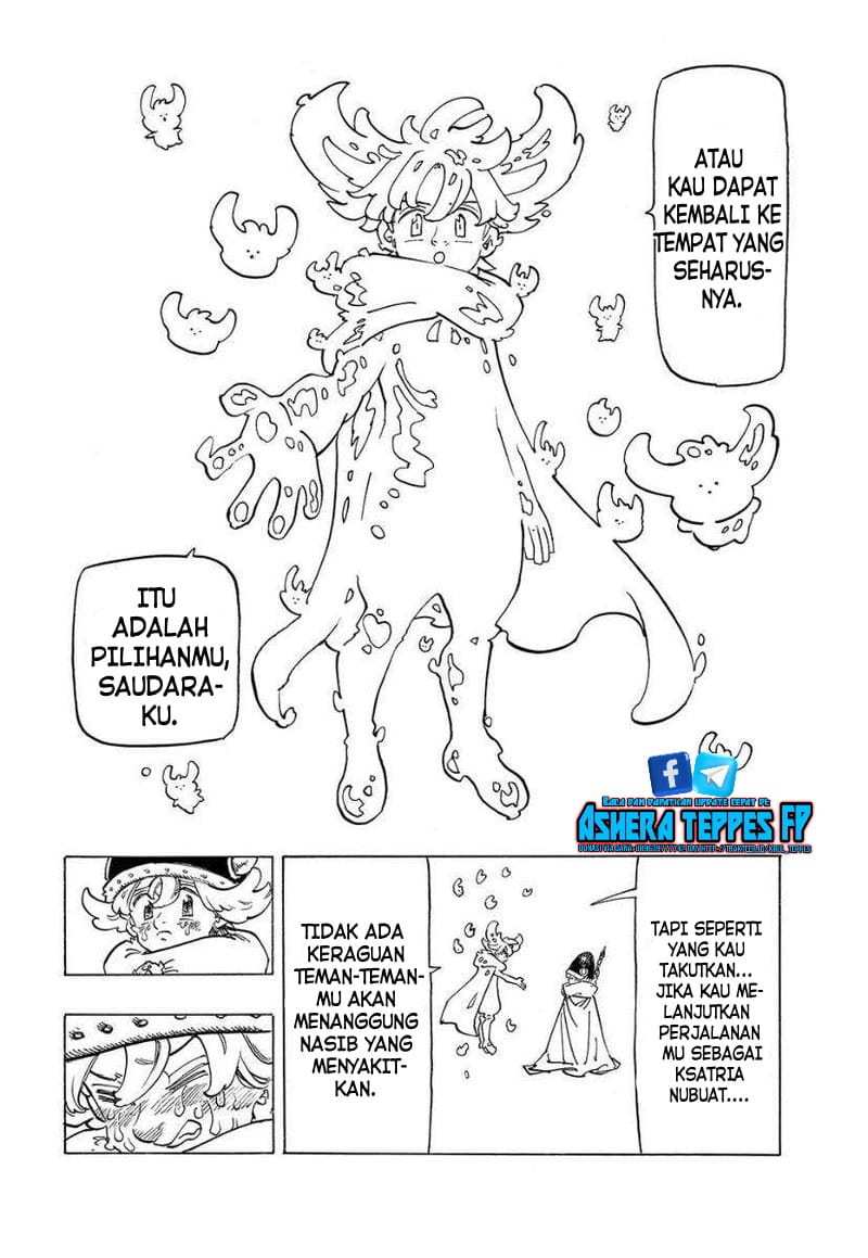 Halaman 9 dari Mokushiroku no Yonkishi Chapter 128