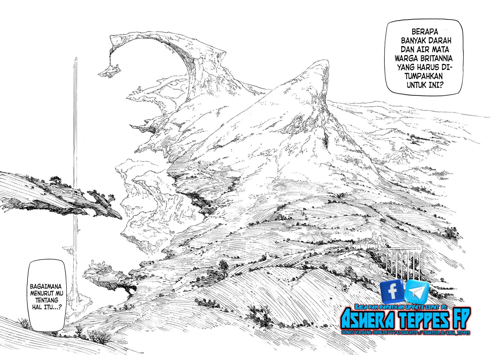 Halaman 10 dari Mokushiroku no Yonkishi Chapter 129
