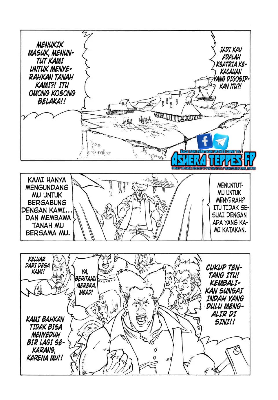 Halaman 13 dari Mokushiroku no Yonkishi Chapter 129