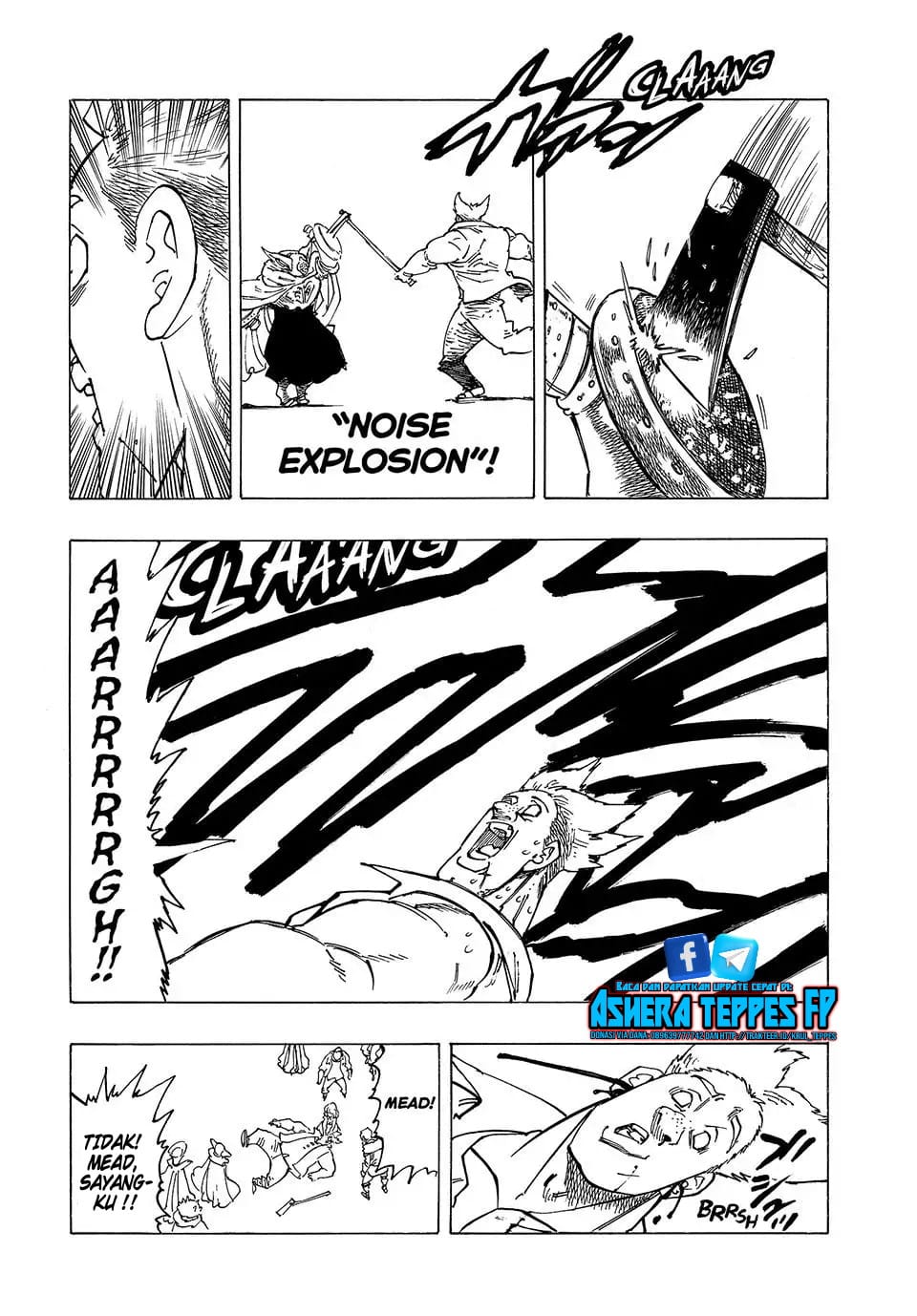 Halaman 15 dari Mokushiroku no Yonkishi Chapter 129