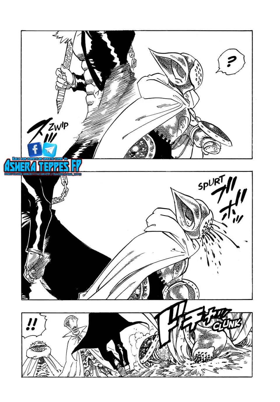 Halaman 17 dari Mokushiroku no Yonkishi Chapter 129