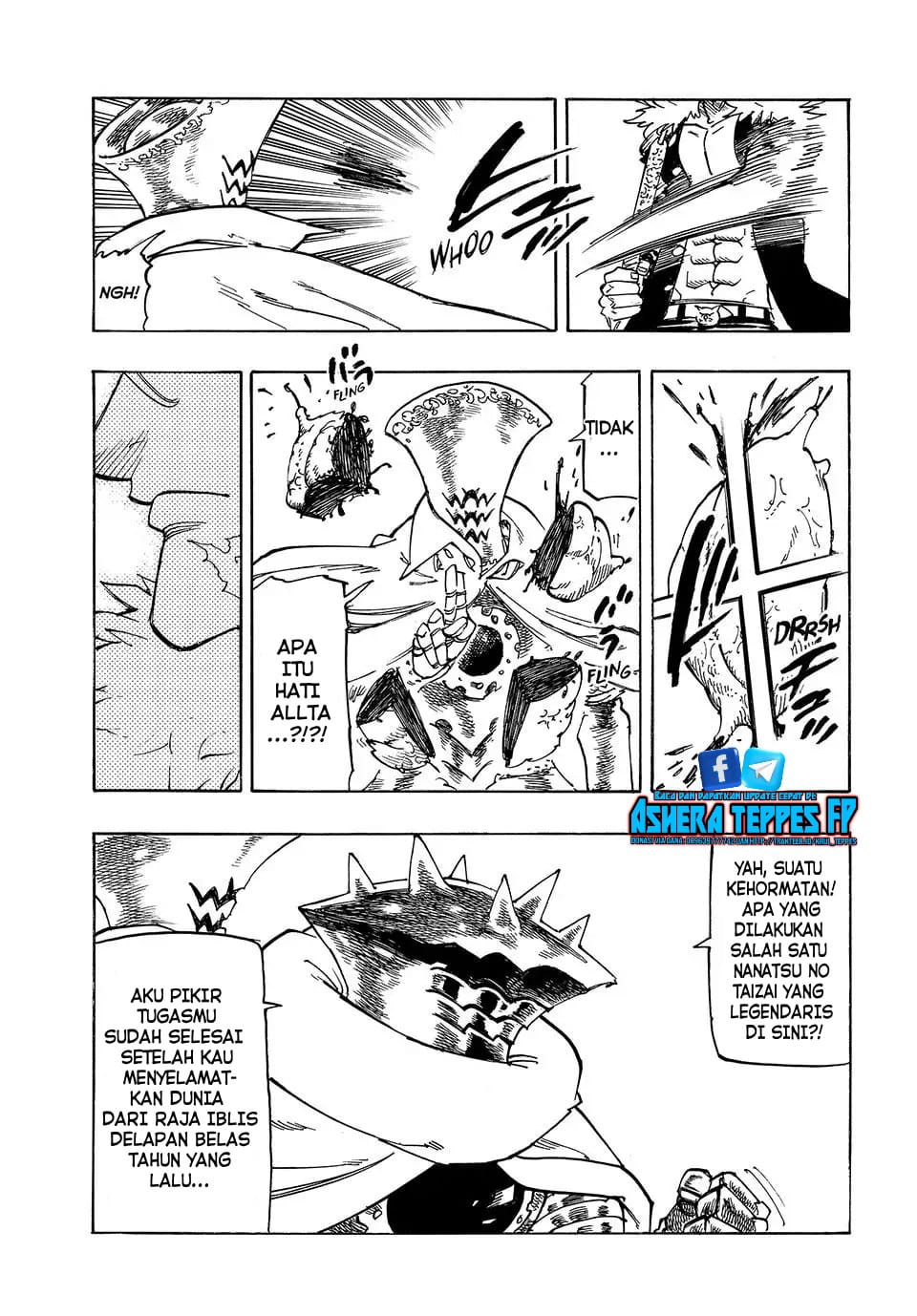 Halaman 18 dari Mokushiroku no Yonkishi Chapter 129