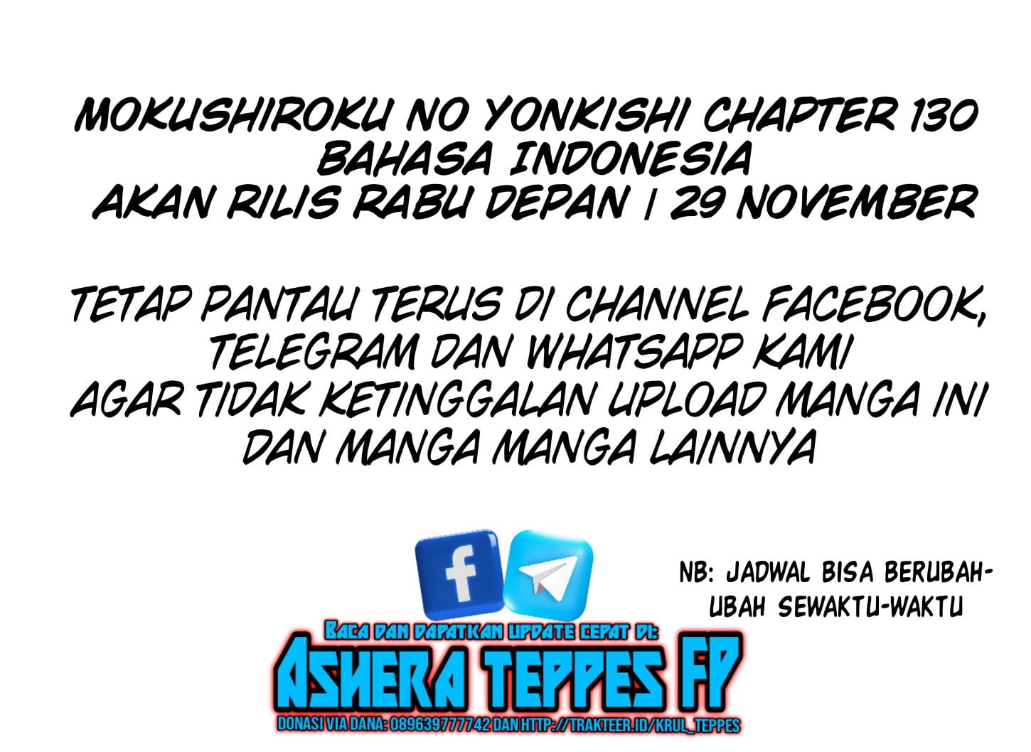 Halaman 21 dari Mokushiroku no Yonkishi Chapter 129