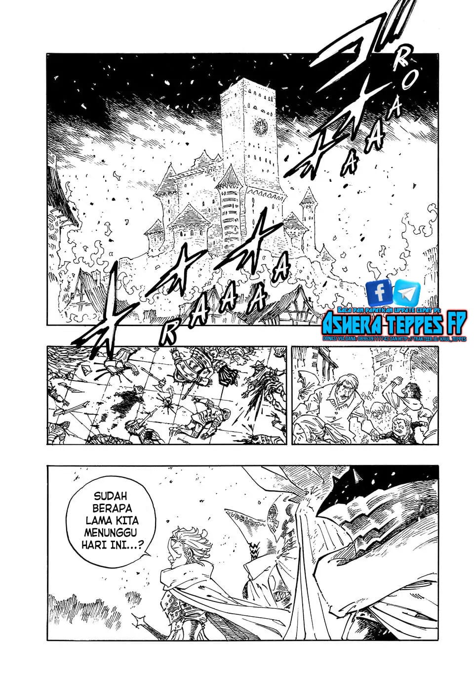 Halaman 3 dari Mokushiroku no Yonkishi Chapter 129