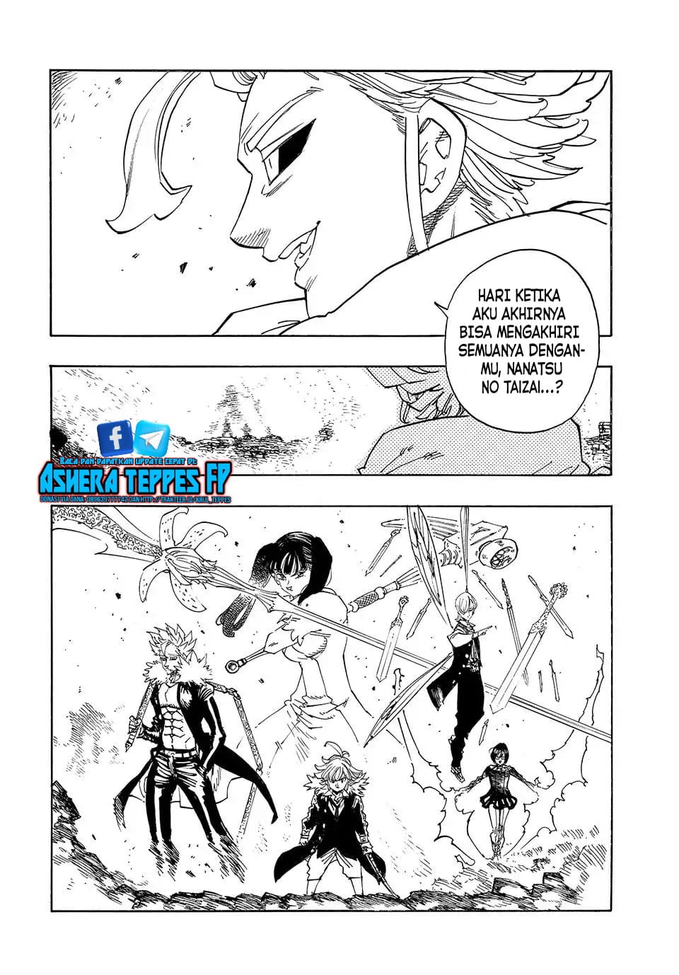 Halaman 4 dari Mokushiroku no Yonkishi Chapter 129