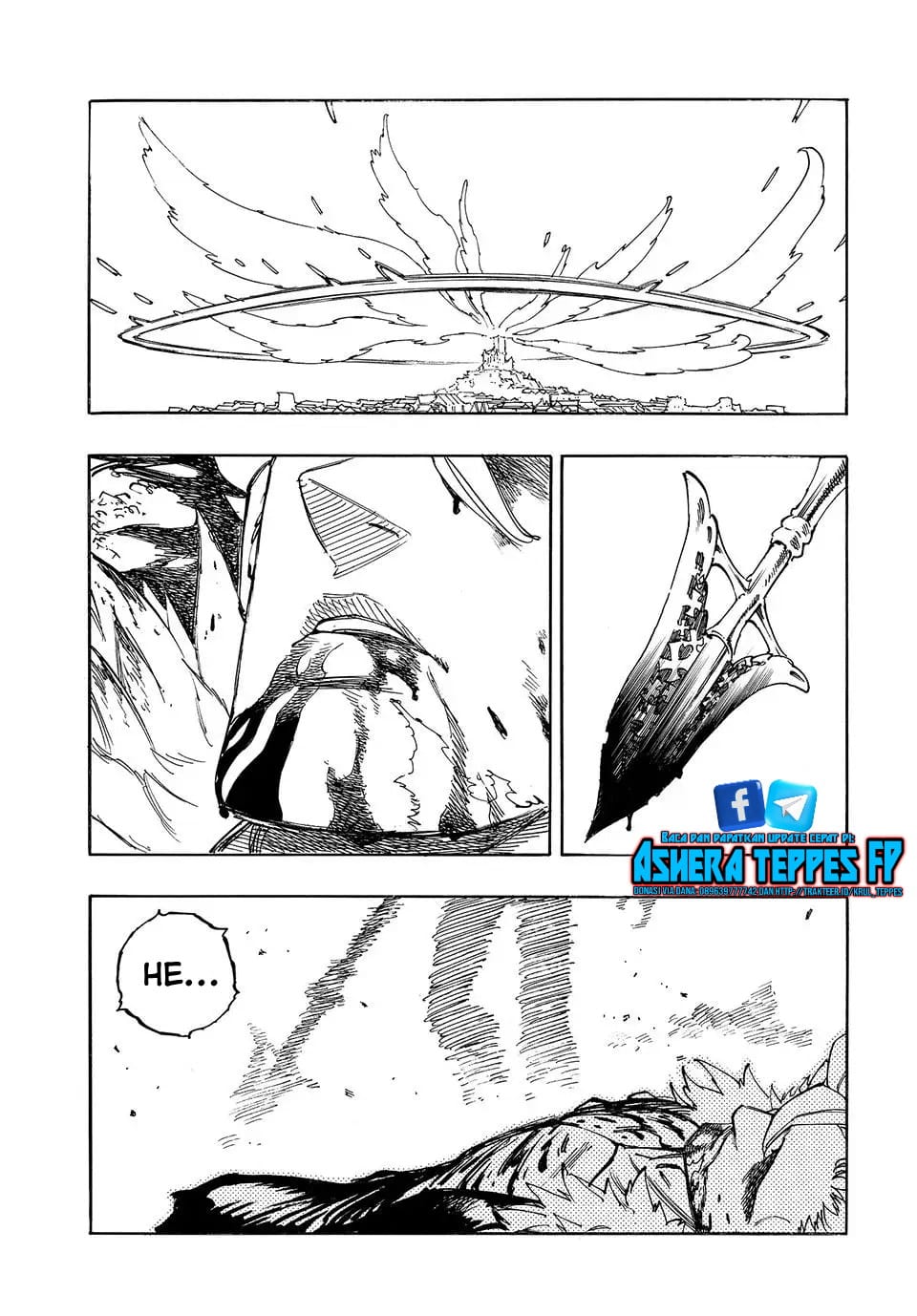 Halaman 5 dari Mokushiroku no Yonkishi Chapter 129