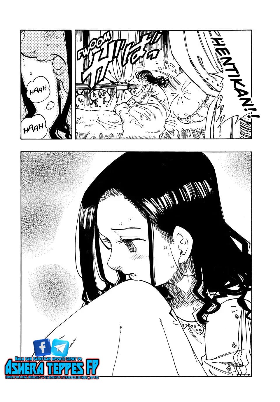 Halaman 6 dari Mokushiroku no Yonkishi Chapter 129