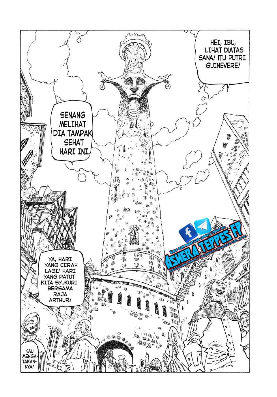 Halaman 8 dari Mokushiroku no Yonkishi Chapter 129