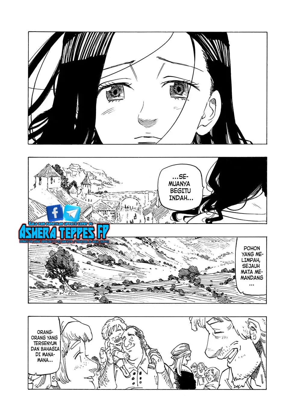 Halaman 9 dari Mokushiroku no Yonkishi Chapter 129
