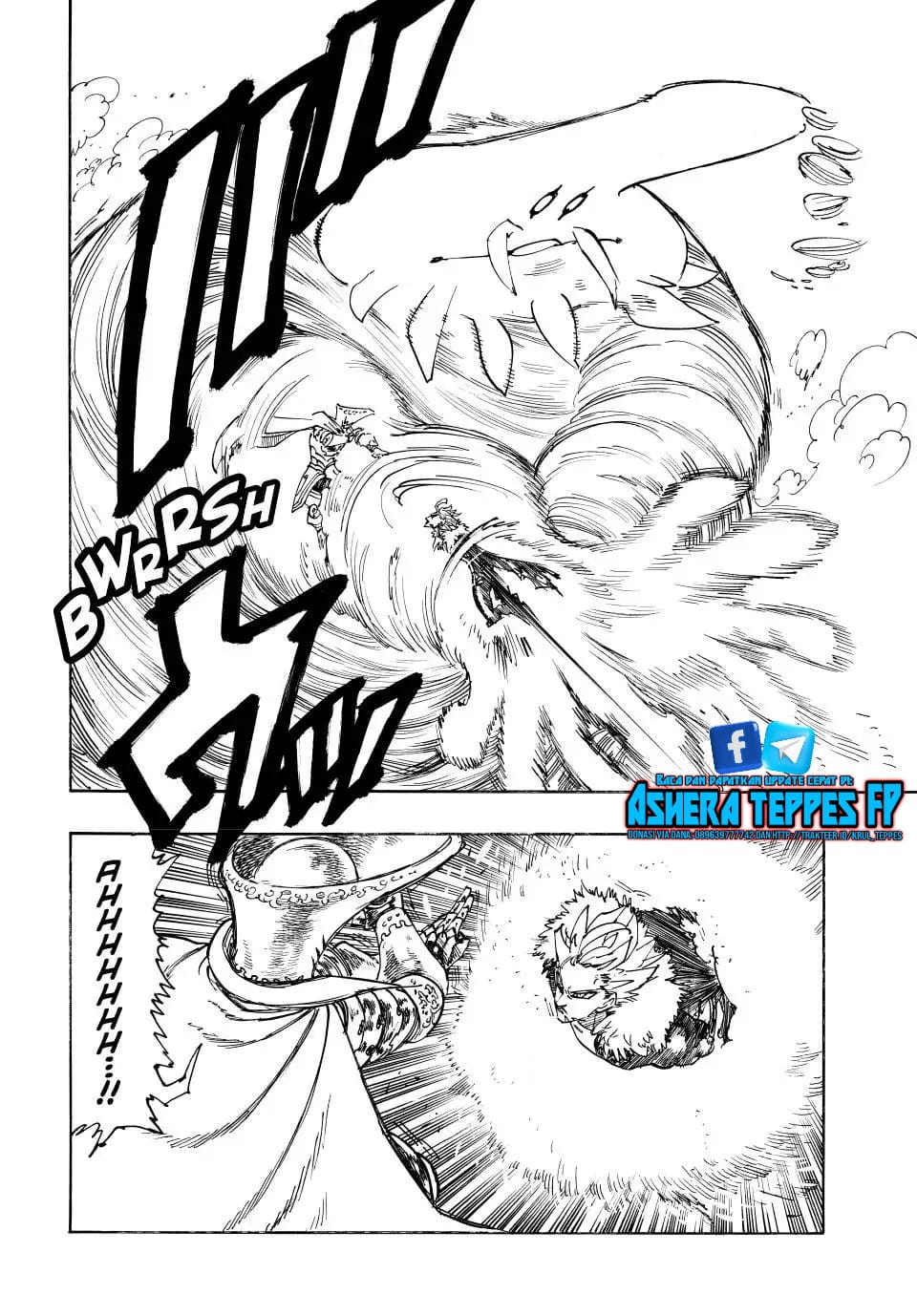 Halaman 16 dari Mokushiroku no Yonkishi Chapter 130