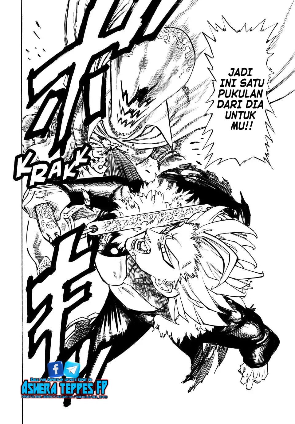 Halaman 18 dari Mokushiroku no Yonkishi Chapter 130