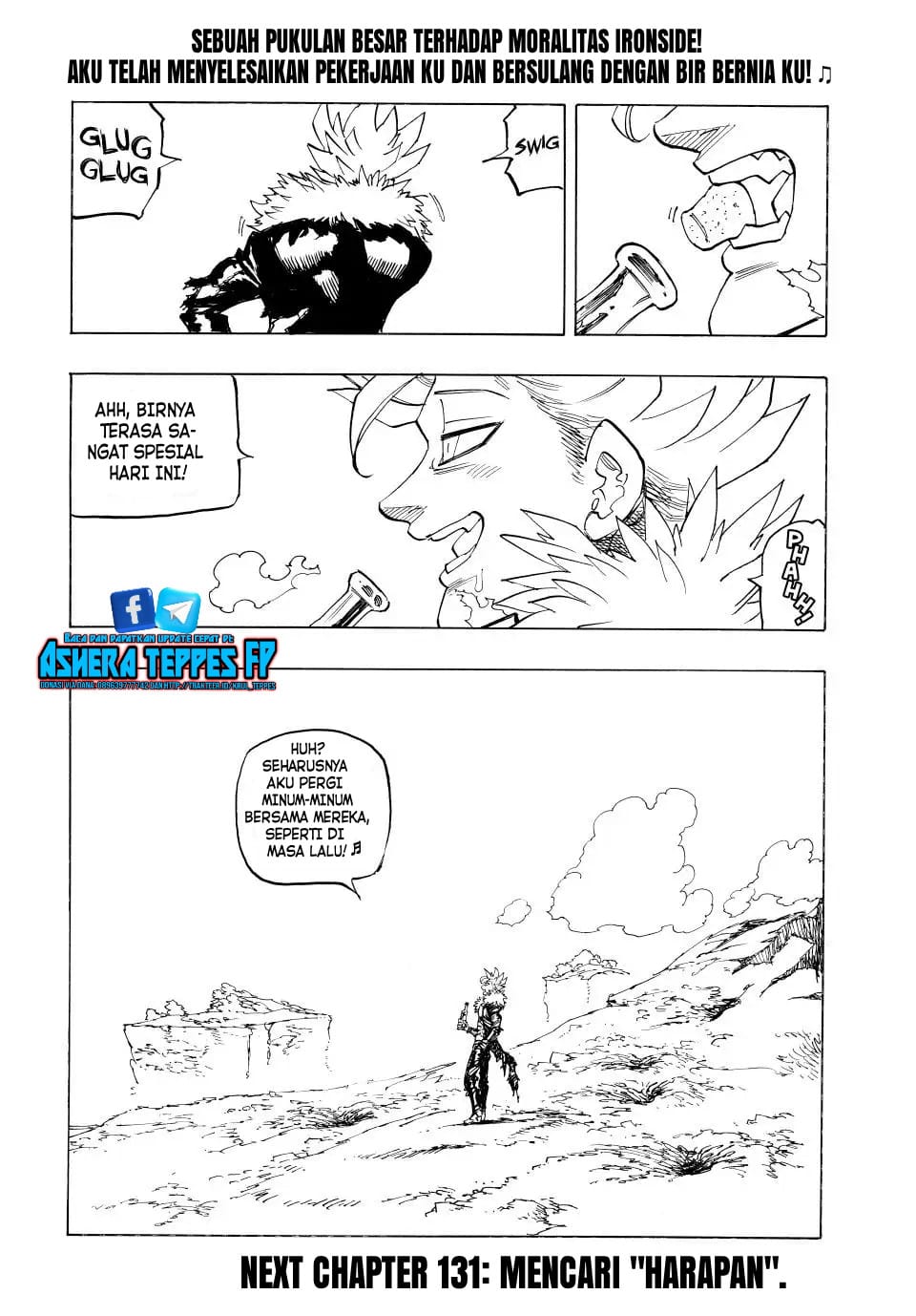Halaman 20 dari Mokushiroku no Yonkishi Chapter 130