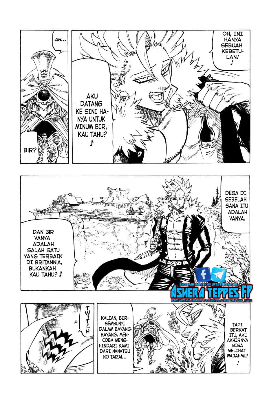 Halaman 5 dari Mokushiroku no Yonkishi Chapter 130