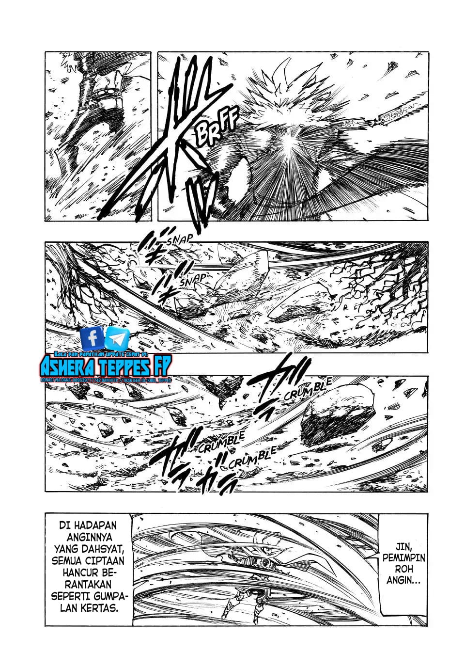 Halaman 9 dari Mokushiroku no Yonkishi Chapter 130