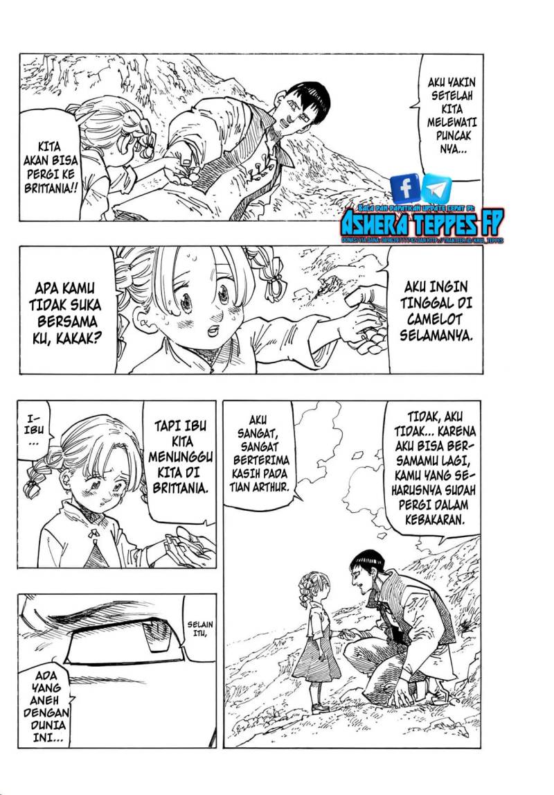 Halaman 11 dari Mokushiroku no Yonkishi Chapter 131