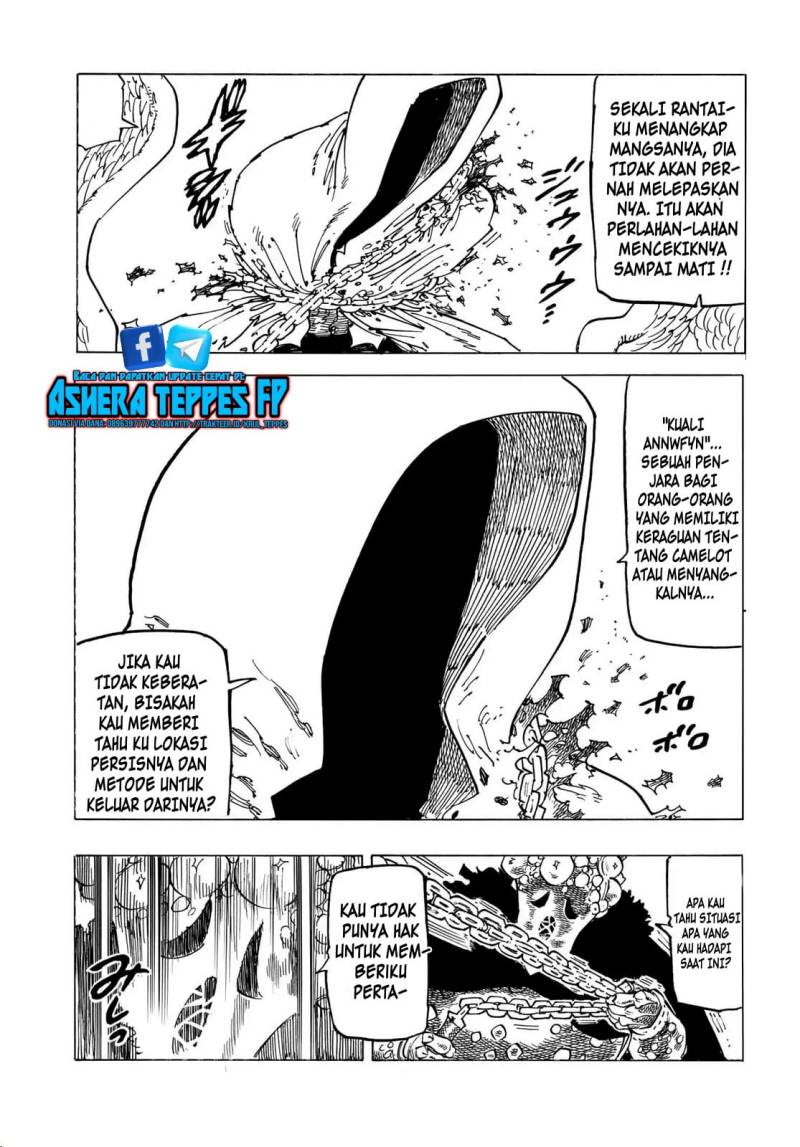 Halaman 18 dari Mokushiroku no Yonkishi Chapter 131
