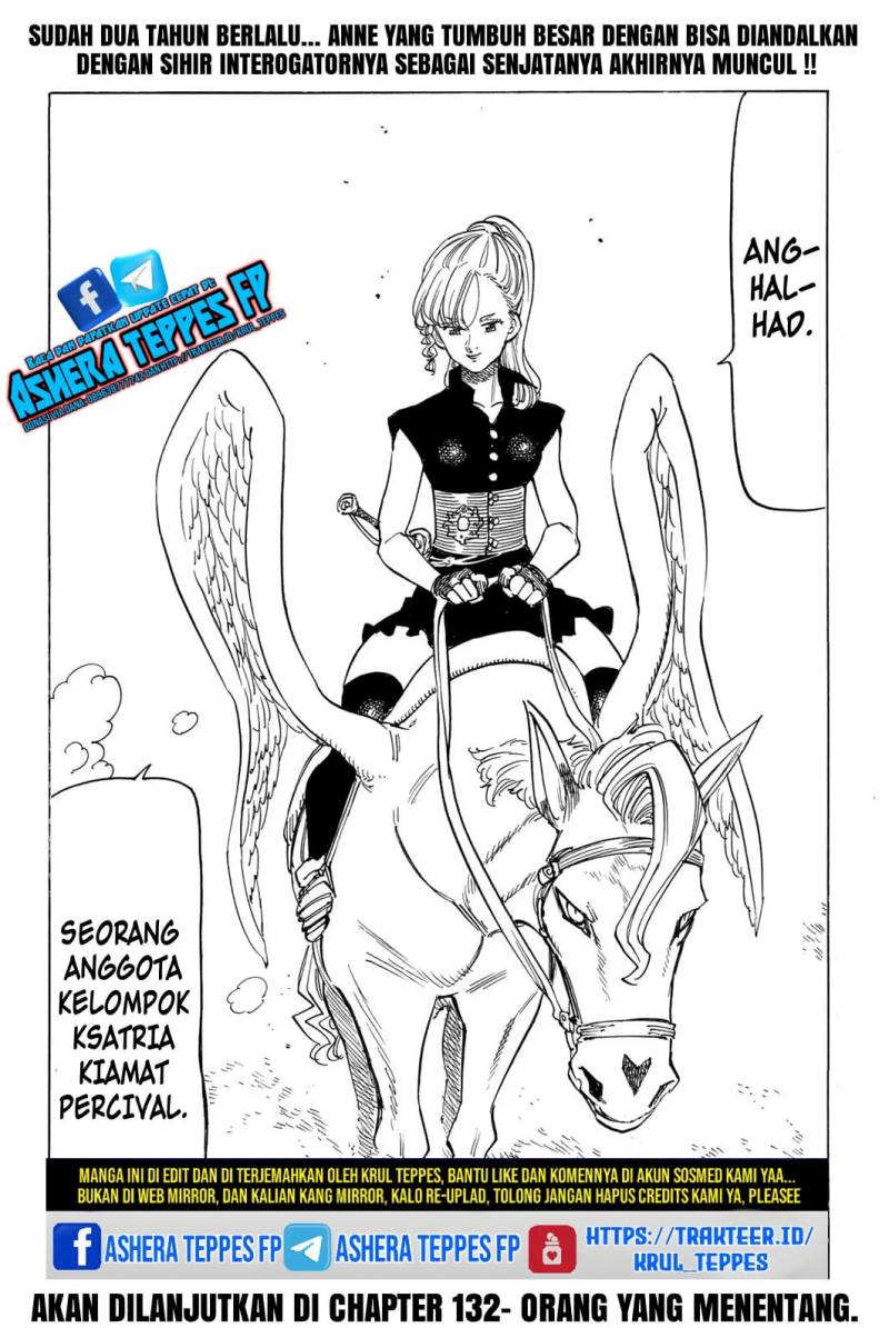 Halaman 21 dari Mokushiroku no Yonkishi Chapter 131