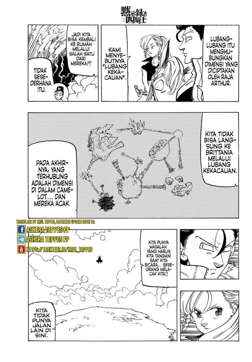 Halaman 19 dari Mokushiroku no Yonkishi Chapter 132