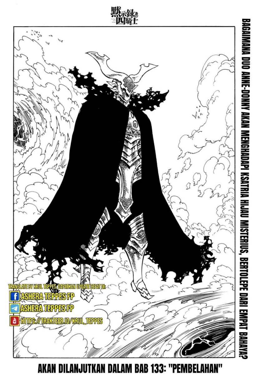 Halaman 20 dari Mokushiroku no Yonkishi Chapter 132