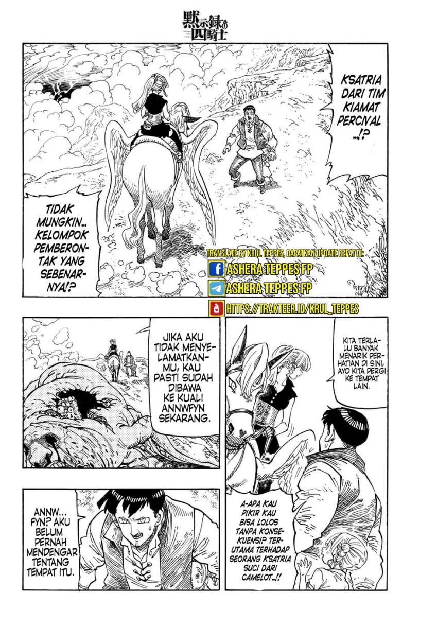 Halaman 3 dari Mokushiroku no Yonkishi Chapter 132