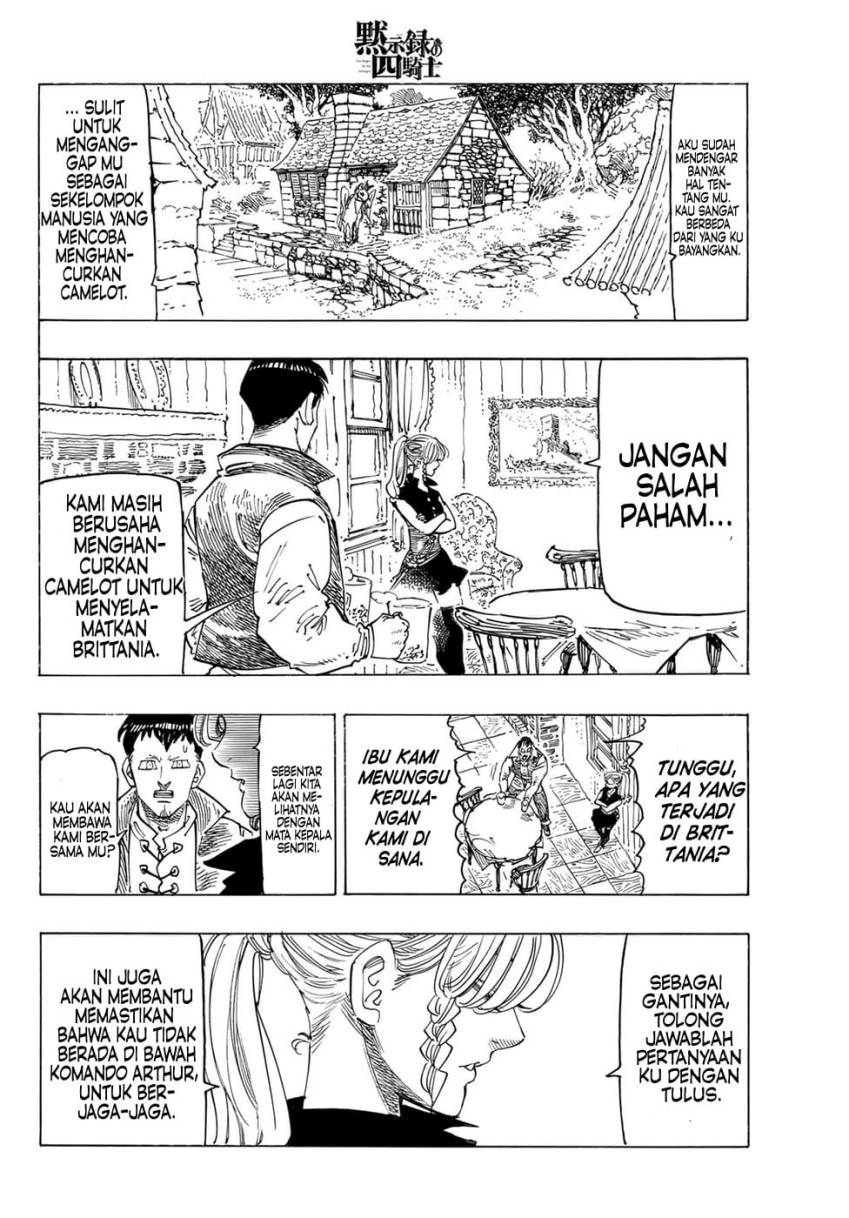 Halaman 5 dari Mokushiroku no Yonkishi Chapter 132
